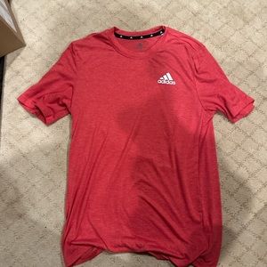 Red Adidas workout T shirt men’s